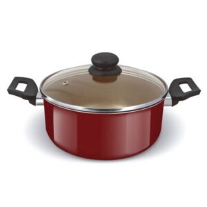 CACEROLA ANTIADH  24 cm 4.2 L T/VIDRIO 5 ESTRELAS