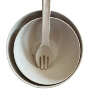 BOWL + PINZA CAROL BEIGE AREIA