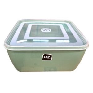CONTENEDOR CUADRADO 5 L C/TAPA UZ