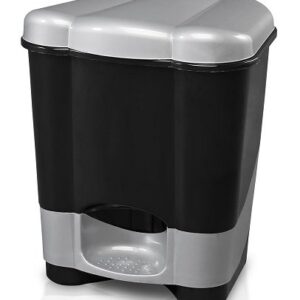 TARRO RESIDUOS PEDAL 12 litros NEGRO STAR