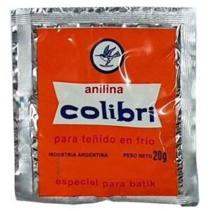 ANILINA COLIBRI EN FRIO Varios colores 20 gs