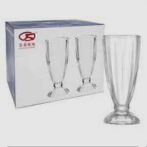 VASO VIDRIO MILK SHAKE x 6 unidades