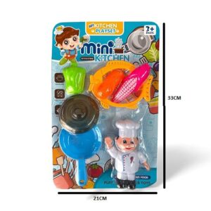 SET COCINA 7 piezas 21 x 33 cm 