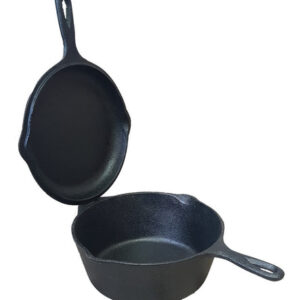 CACEROLA HIERRO DOBLE FUNCION 3.5L SIN ENLOZ LOZAF