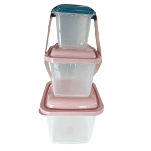 CONTENEDOR RECTANG SET x 3 unidades OPENING