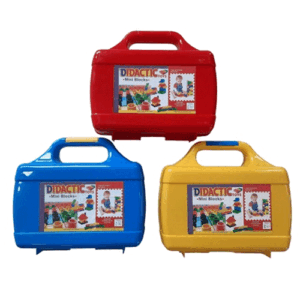 VALIJA BLOCKS CHICOS 36 Piezas Marca DIDACTICS