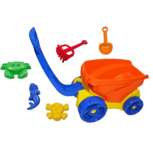 CARRITO ARRASTRE + 5 ACCESORIOS EN RED 641Y