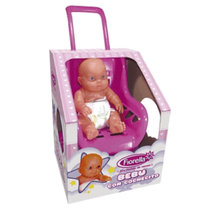 COCHE DE PASEO CON BEBU EN CAJA marca FIORELLA