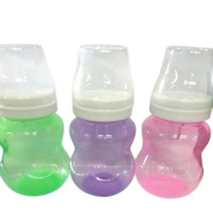 BEBE MAMADERA BOCA ANCHA 250ML 3 colores