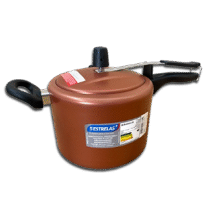 OLLA ALUMINIO ANTIADHE PRESION 4.5L 5ESTRELAS COBR