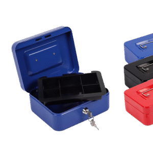 CAJA FUERTE 15*12*8CM 2LLAVES HC-66003