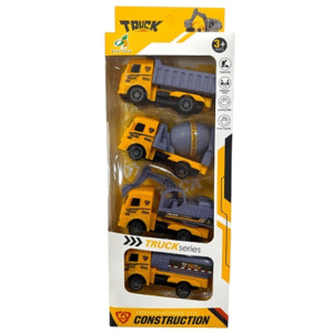 SET CAMIONES X4 9CM CONTRUC B2433756