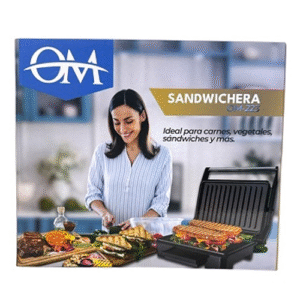 SANWICHERA ELECT GRILL 850W OM-223
