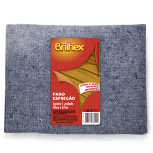 TRAPO DE PISO GRIS 40 x 67cm BRILHEX (Brasil)