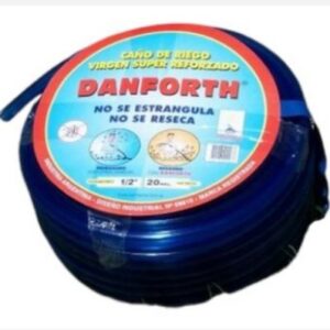 MANGUERA DE RIEGO DANFORTH REFORZADA AZUL 20 metros
