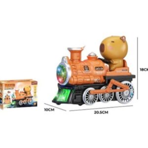 TREN CAPIBARA ELECTRICO CON HUMO