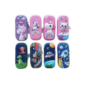 CARTUCHERA INFANTIL con RELIEVE MOTIVOS DIFERENTES AF052