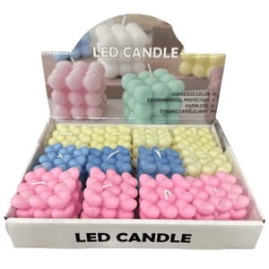 VELITA C/LED PILA DISEÑO MX2409-1 x 3 unidades