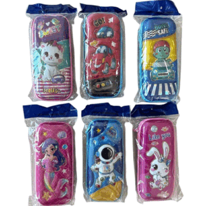 CARTUCHERA INFANTIL 3 DC/RELIEVE MOTIVOS AF048