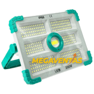 Reflector LED Recargable Rumish 950 Lúmenes Solar USB 8h IP66