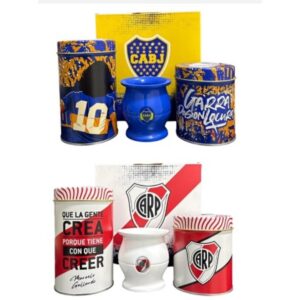 JUEGO LATAS FUTBOL +MATE con CAJA