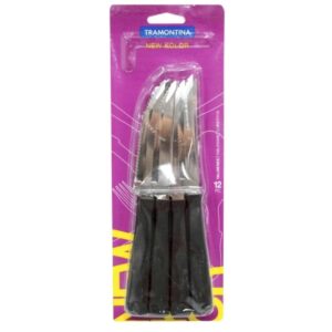 CUCHILLO CABO PLASTICO x 12 unidades NEW KOLOR
