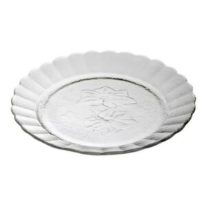 PLATO VIDRIO DURAX PLAYO ORQUIDEA