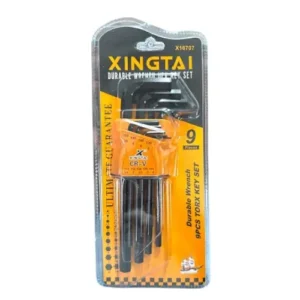 LLAVE ALEM NEGRA MEDIANA x 9 piezas