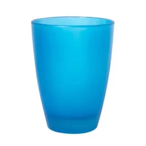 VASO VIDRIO PAMPA FLUO AZUL 400CC DURAX TVA980