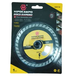 DISCO DE CORTE DIAMANTADO 115mm TURBO AN3082