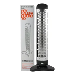 ESTUFA MAGICLICK  2 VELAS, TECLA SEGURIDAD ANTI CAÍDA