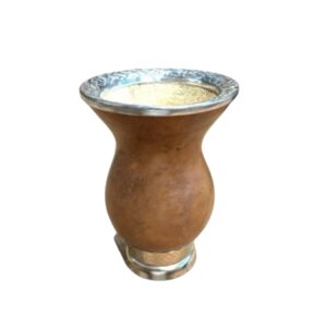 MATE CALABAZA MEDIANO con VIROLA METAL
