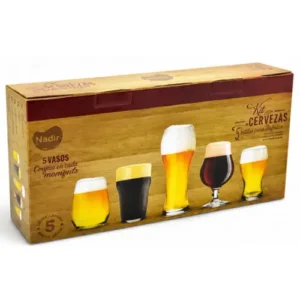 KIT 5 VASOS DE CERVEZA NADIR