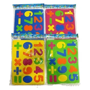 ROMPECABEZAS NUMEROS GOMA EVA 24*33CM